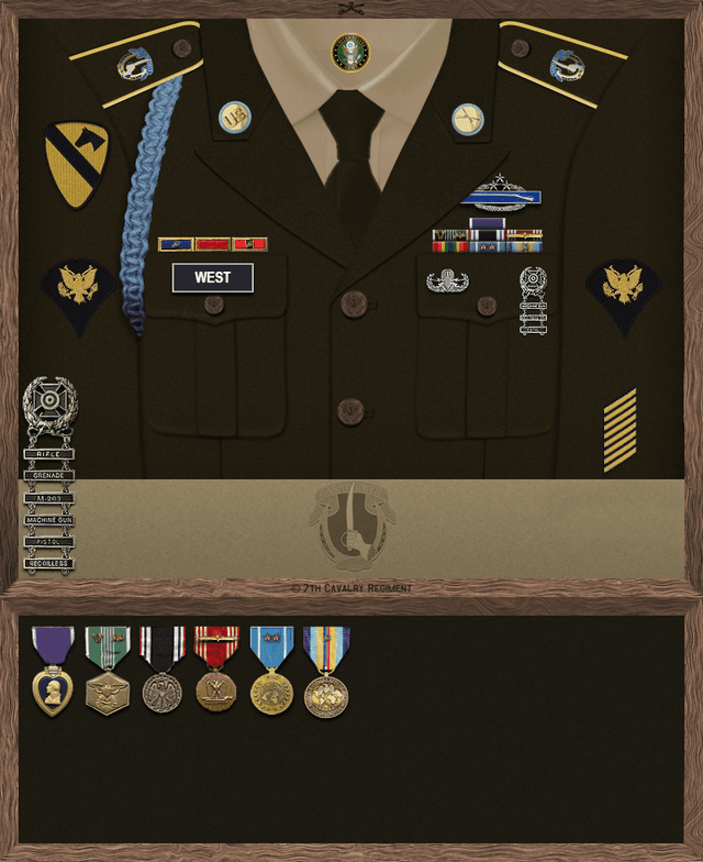 Zach West uniform
