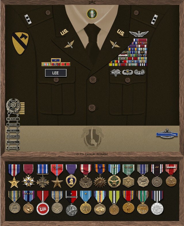 Richard Allen Lee uniform