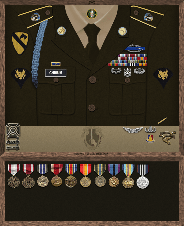 John Chisum uniform
