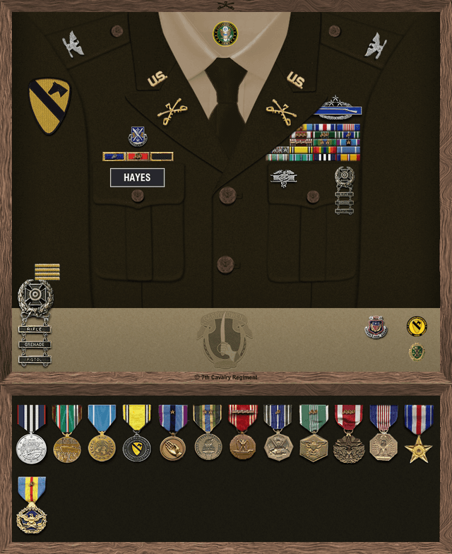 John Hayes uniform