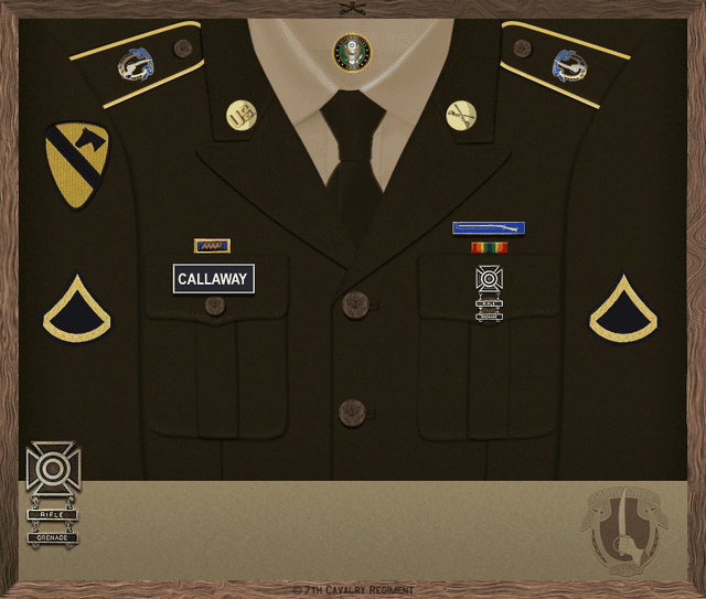 Sam Callaway uniform