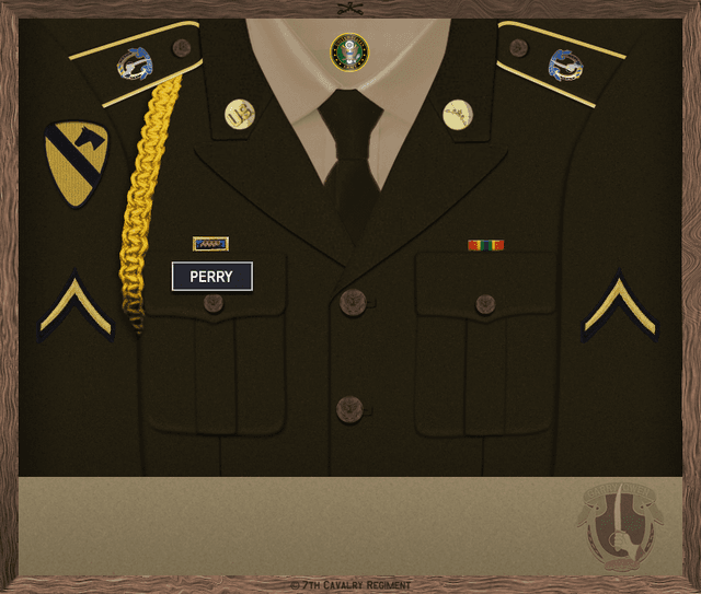 George Perry uniform