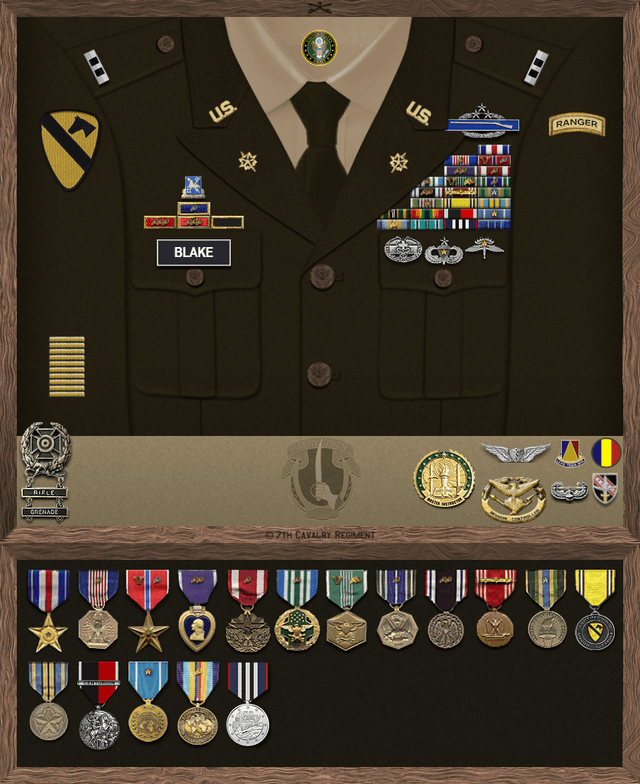 Harry Blake uniform