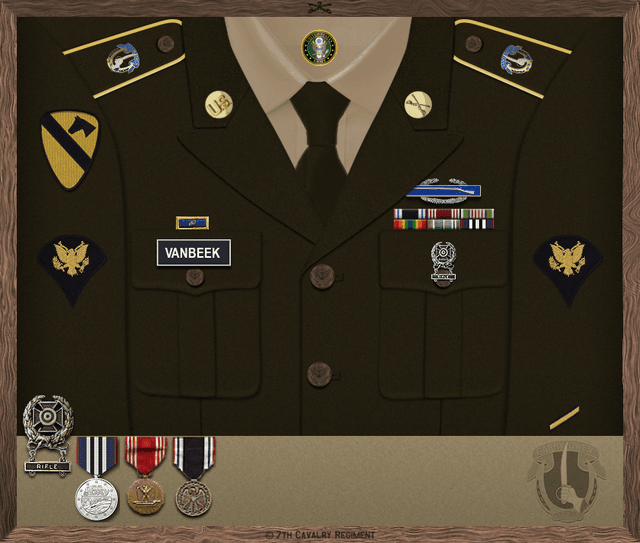 Wilhelmus VanBeek uniform