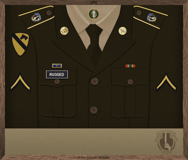 Charlie Rugged uniform