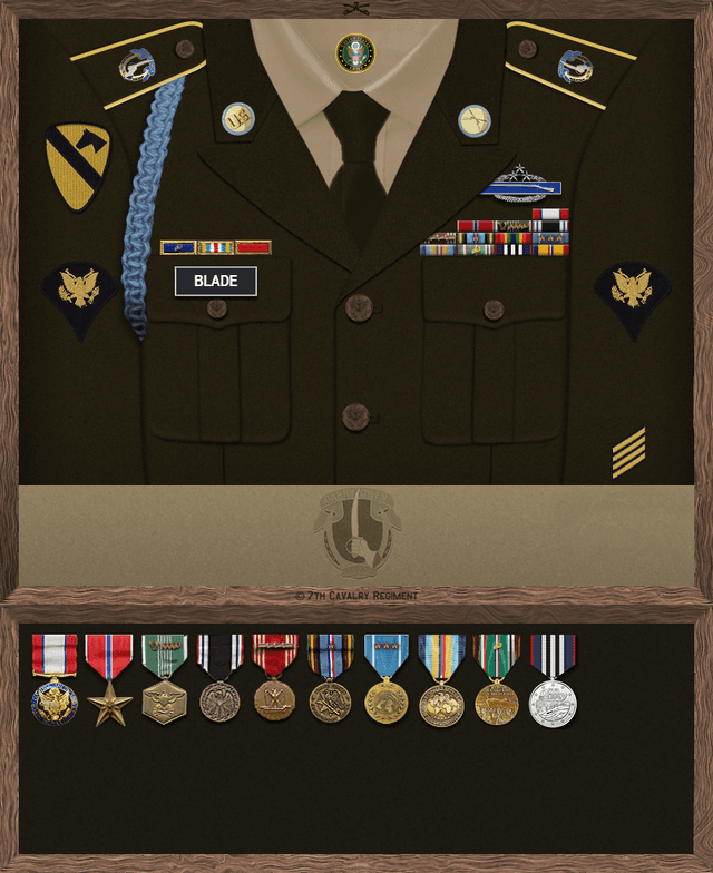 Brandon Blade uniform