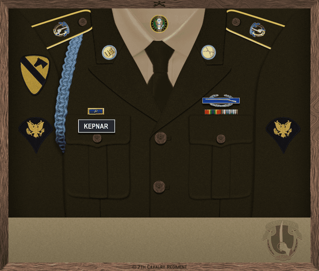 Cory Kepnar uniform