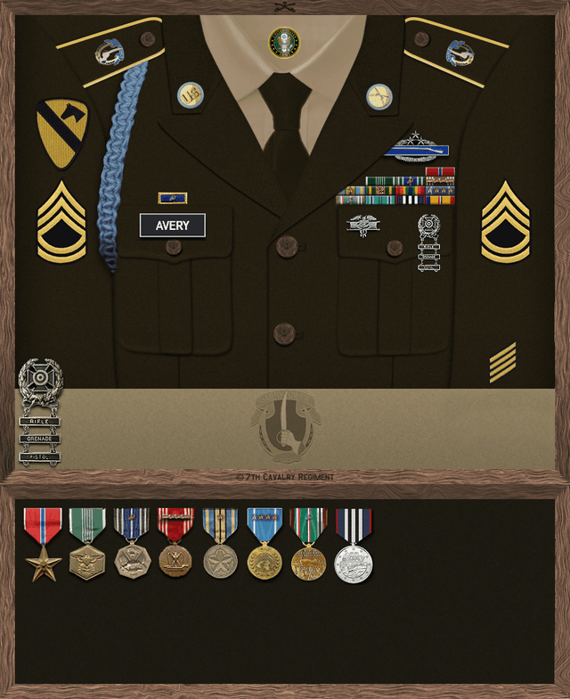 Daymen Avery uniform