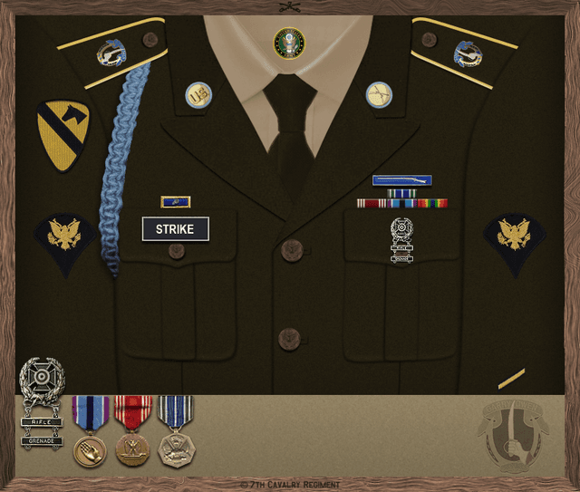 Cameron Strike uniform