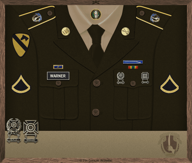 Benjamin Warner uniform