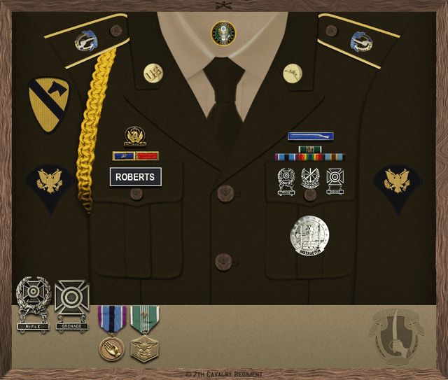 Lee Roberts uniform