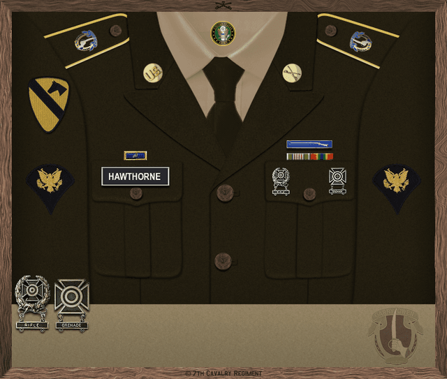 Thomas Hawthorne uniform
