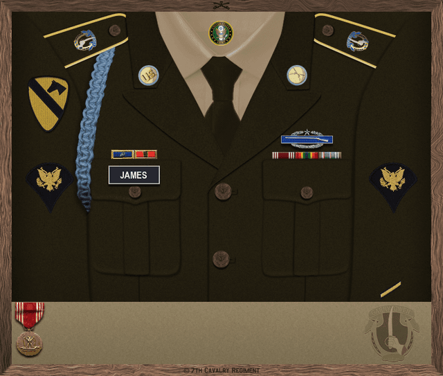 Kyle James uniform