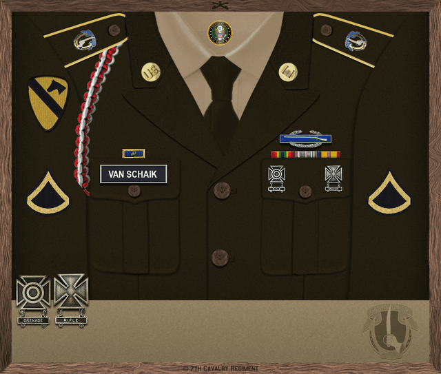 Christian Van Schaik uniform