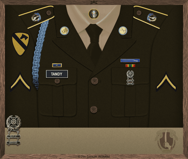 Austin Tandy uniform