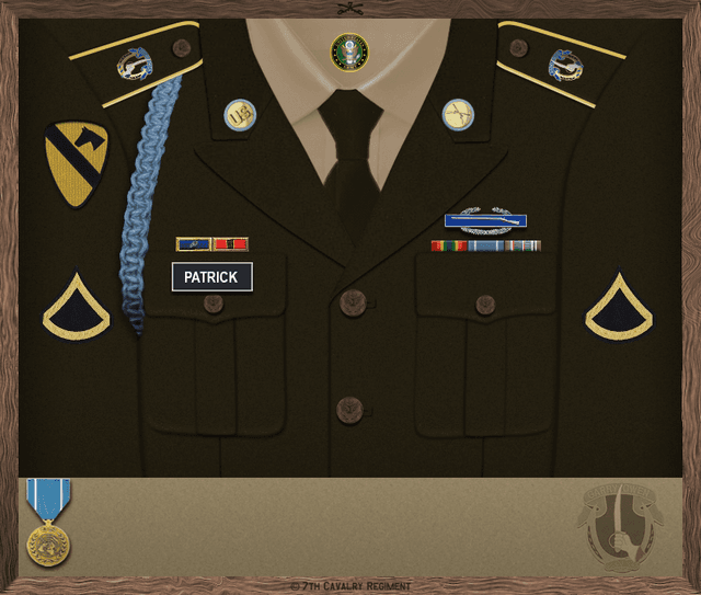 Ian Patrick uniform