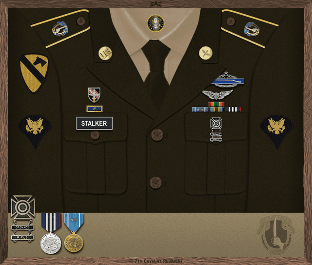 Edward Stalker uniform