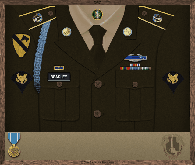 Kolton Beasley uniform