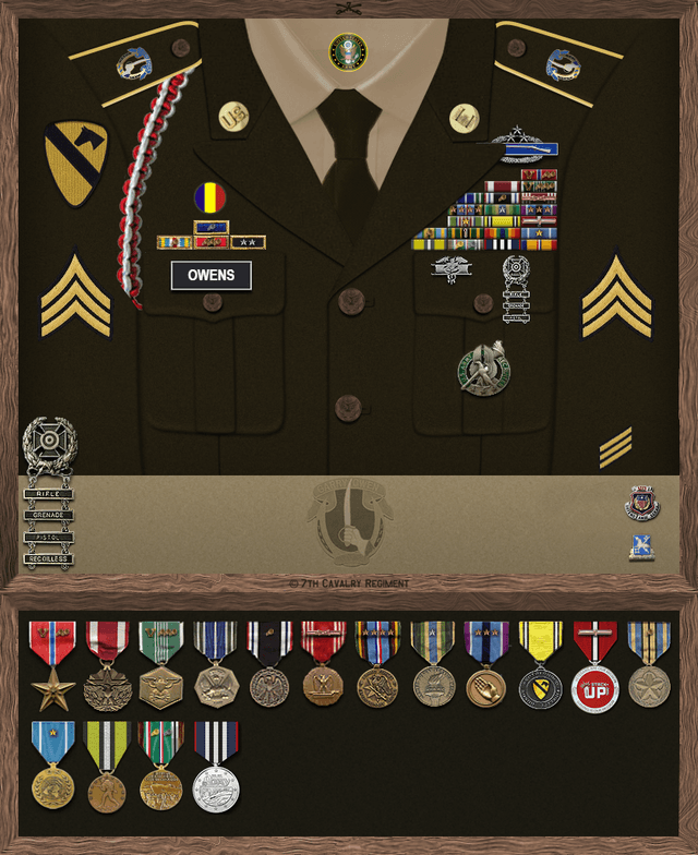 Joeseph Owens uniform