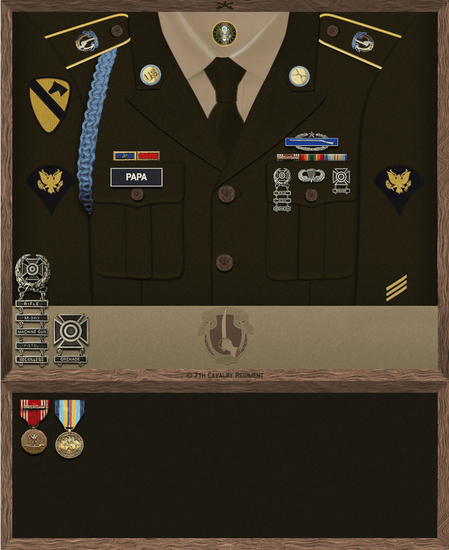 Arnold Papa uniform