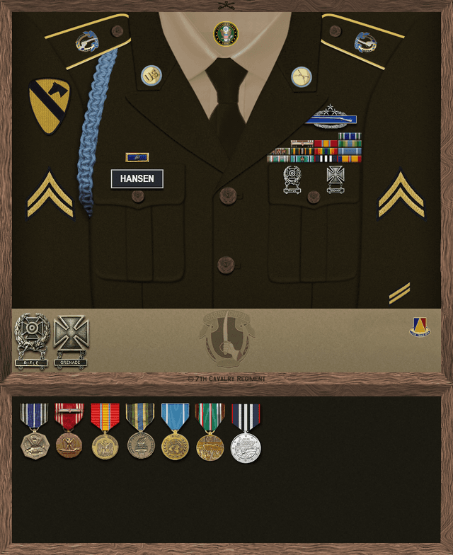 Zakk Hansen uniform