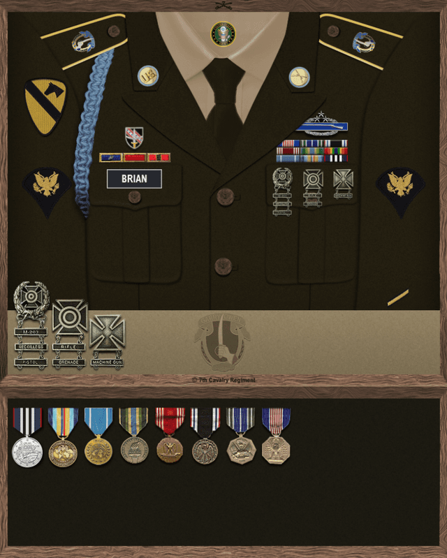 Fredrick Brian uniform