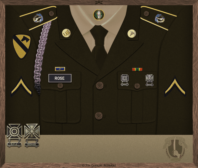 Charles Rose uniform