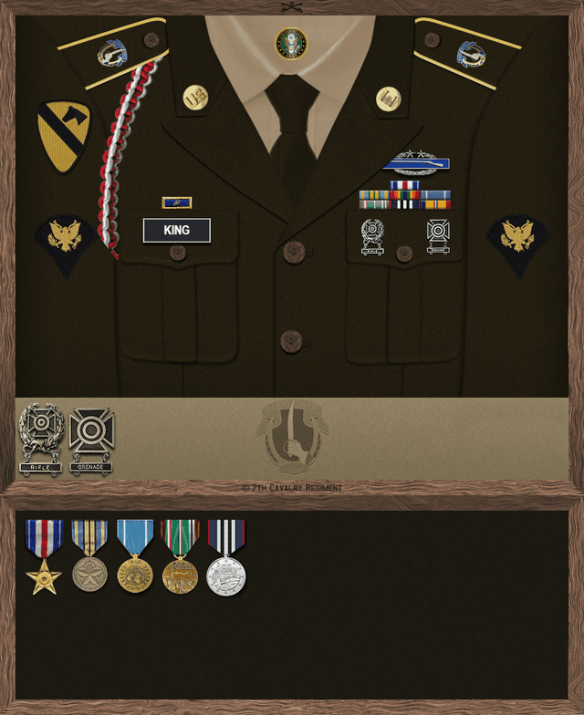 Edward King uniform