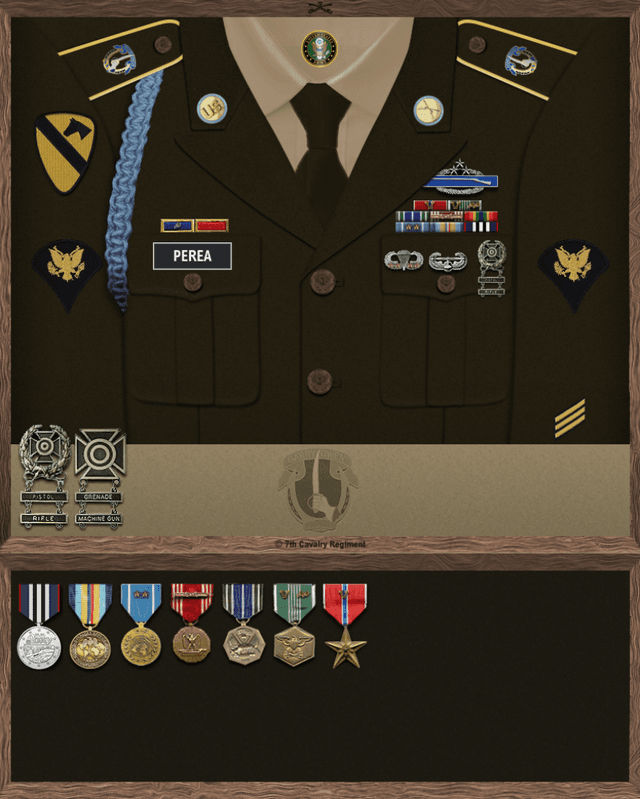 Aaron Perea uniform