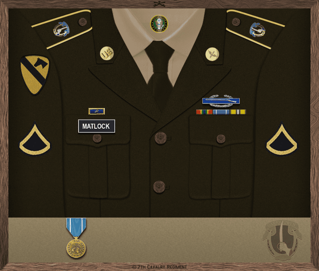 Daniel Matlock uniform