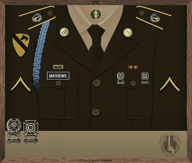 Deacon Mathews uniform