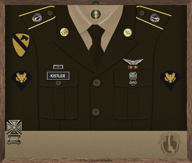 Dale Kistler uniform