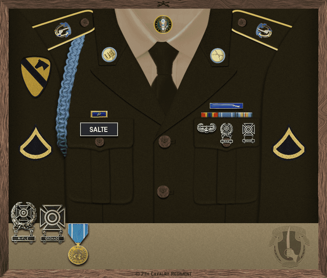 Barry Salte uniform