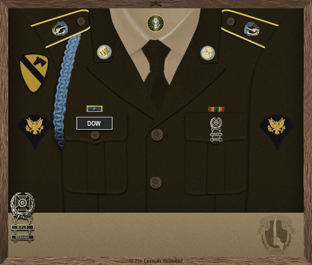 Ray Dow uniform
