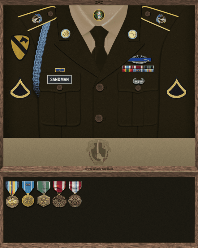Mike Sandman uniform