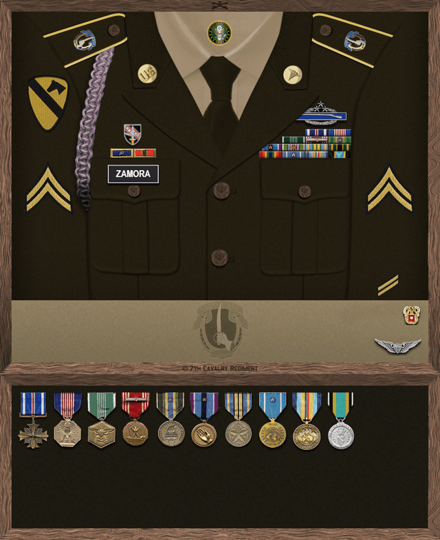 Kale Zamora uniform