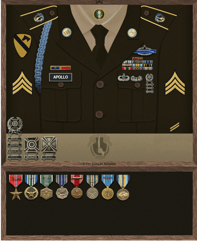 Robert Apollo uniform