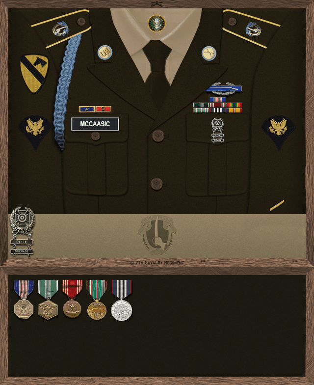 Craig McCaasic uniform