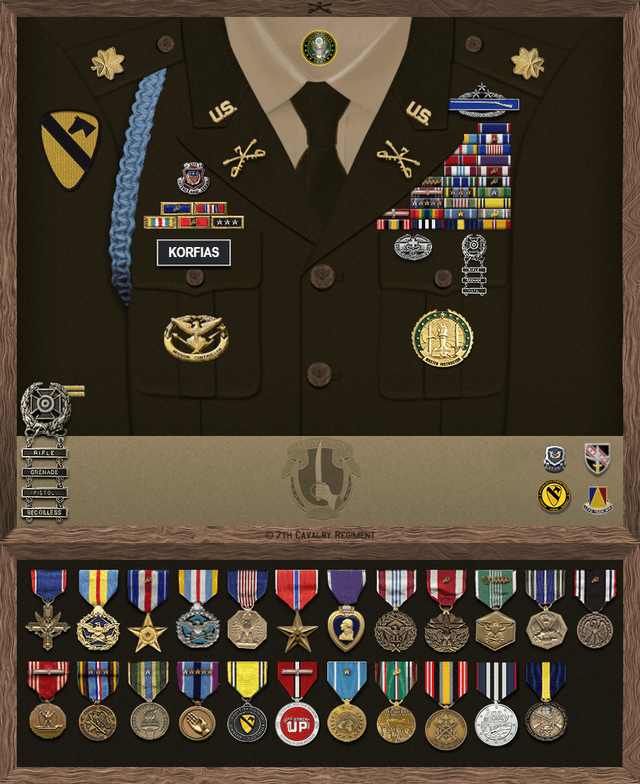 Frank Korfias uniform