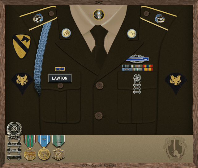 Dennis Lawton uniform
