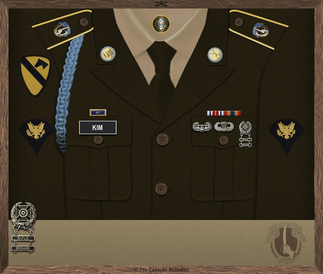 Fred Kim uniform
