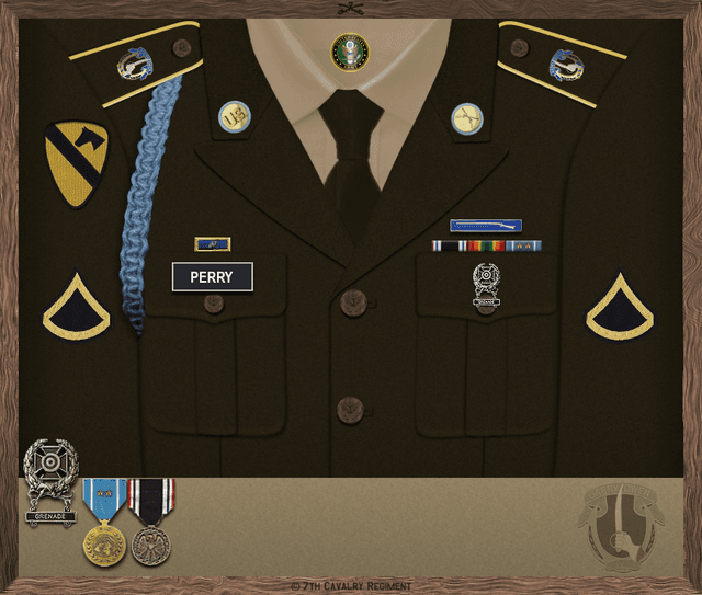 John Perry uniform
