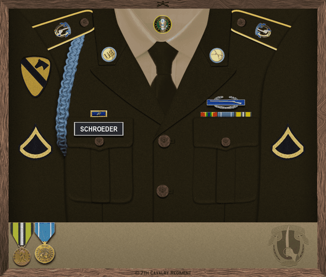 Nicholas Schroeder uniform