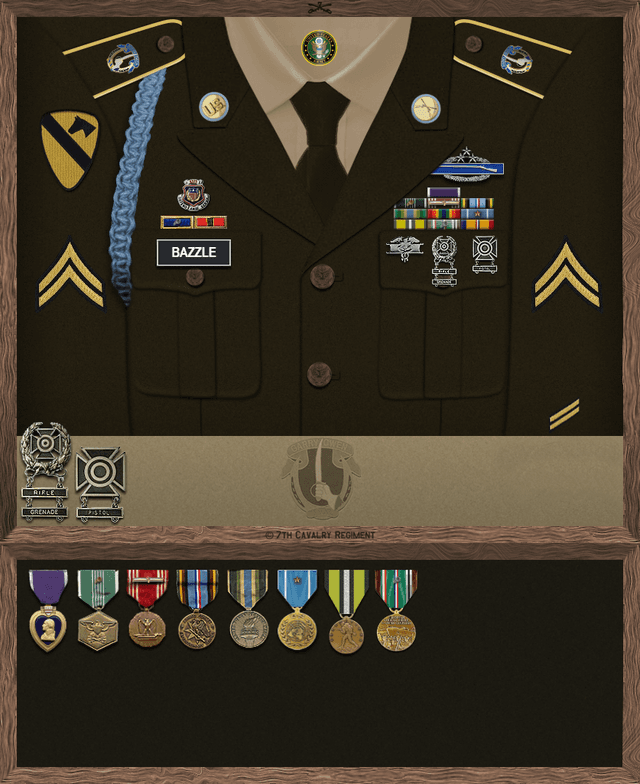 Joseph Bazzle uniform