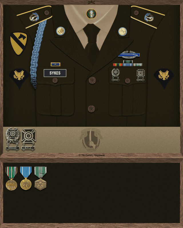 Robert Sykes uniform