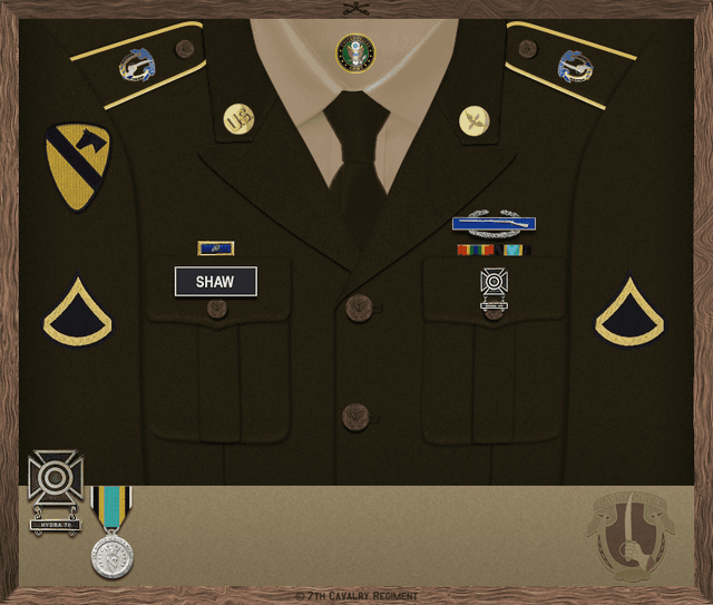 Aaron Joseph Shaw uniform