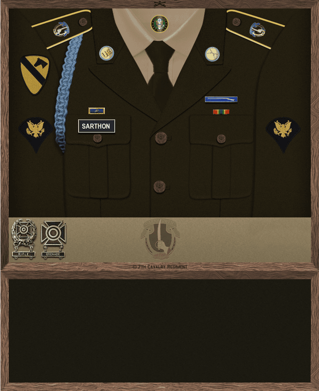 Eoin Sarthon uniform
