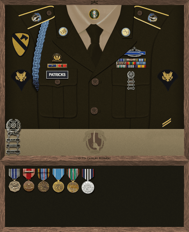 Cole Patricks uniform