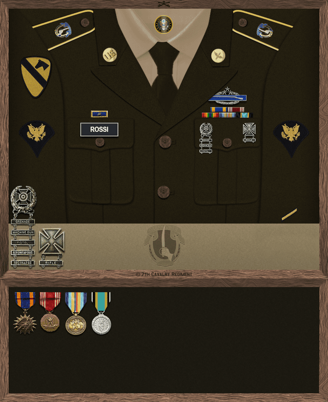 Carson Rossi uniform