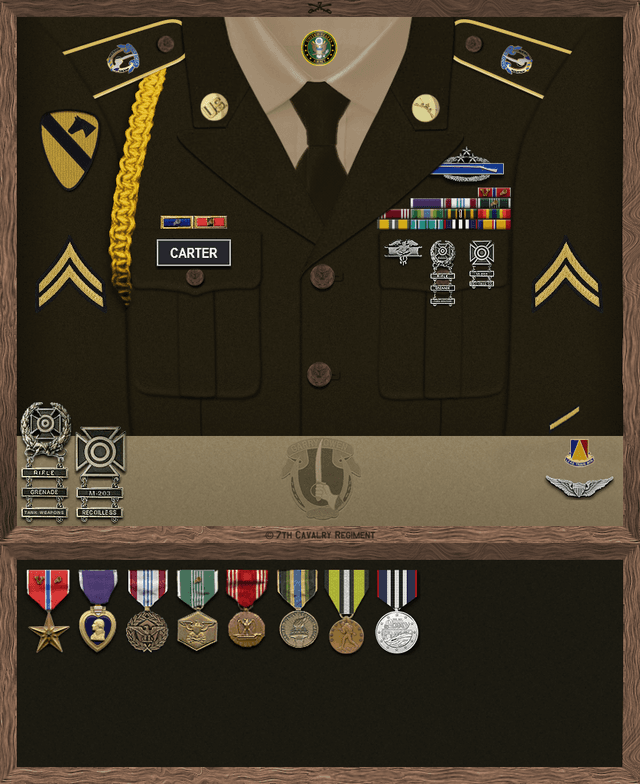 Will Carter uniform